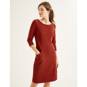 Boden Ottoman Jasmine Shift Dress 4R